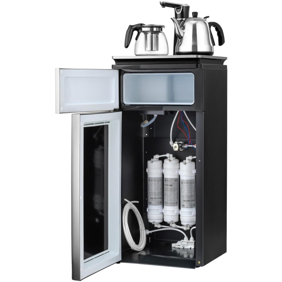 Пурифайер AEL LD-51s black/silver с чайным столиком Тиабар