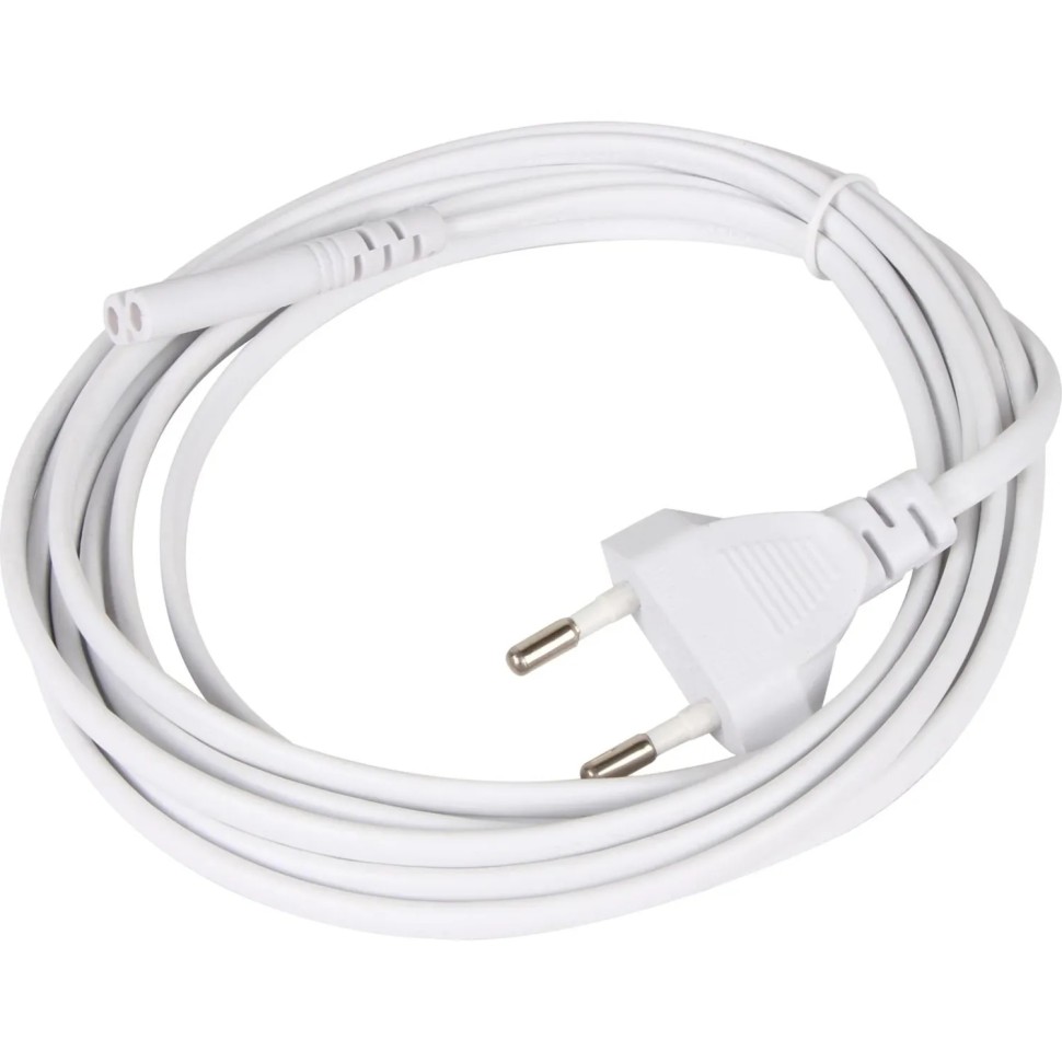 Кабель для аудио-видео IEC-320-C7, 2-pin 3m ,белый, iOpen<ACE023-W-3.0M Кабель для аудио-видео IEC-320-C7, 2-pin 3m ,белый, iOpen<ACE023-W-3.0M