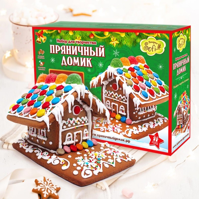 Пряники для творчества Пряничный Домик, 1200г, НГ арт.257