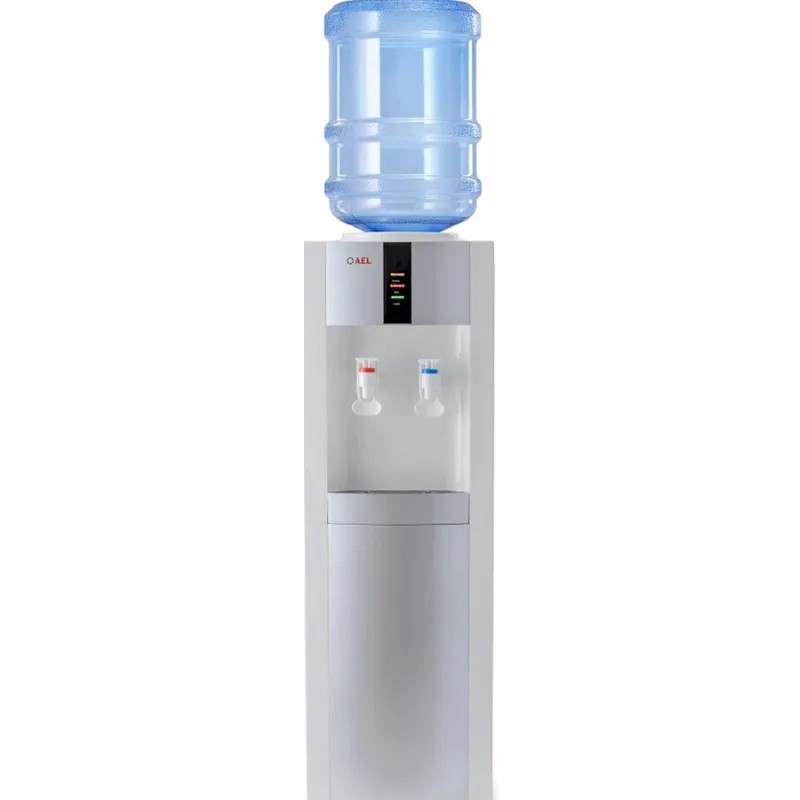 Кулер для воды AEL 47 LK white/silver напольный нагрев, без  охл