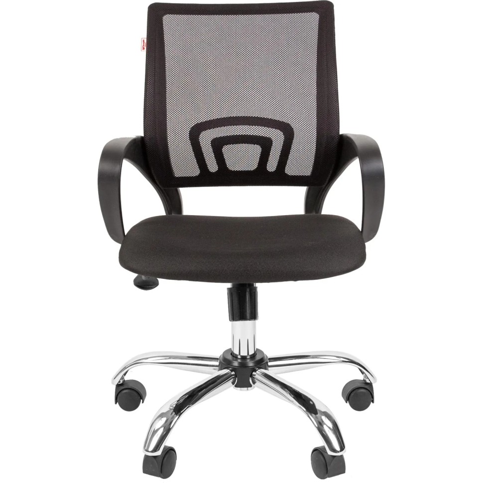 Кресло ТП 304 сетка/ткань,черный,хром Кресло ТП 304 сетка/ткань,черный,хром