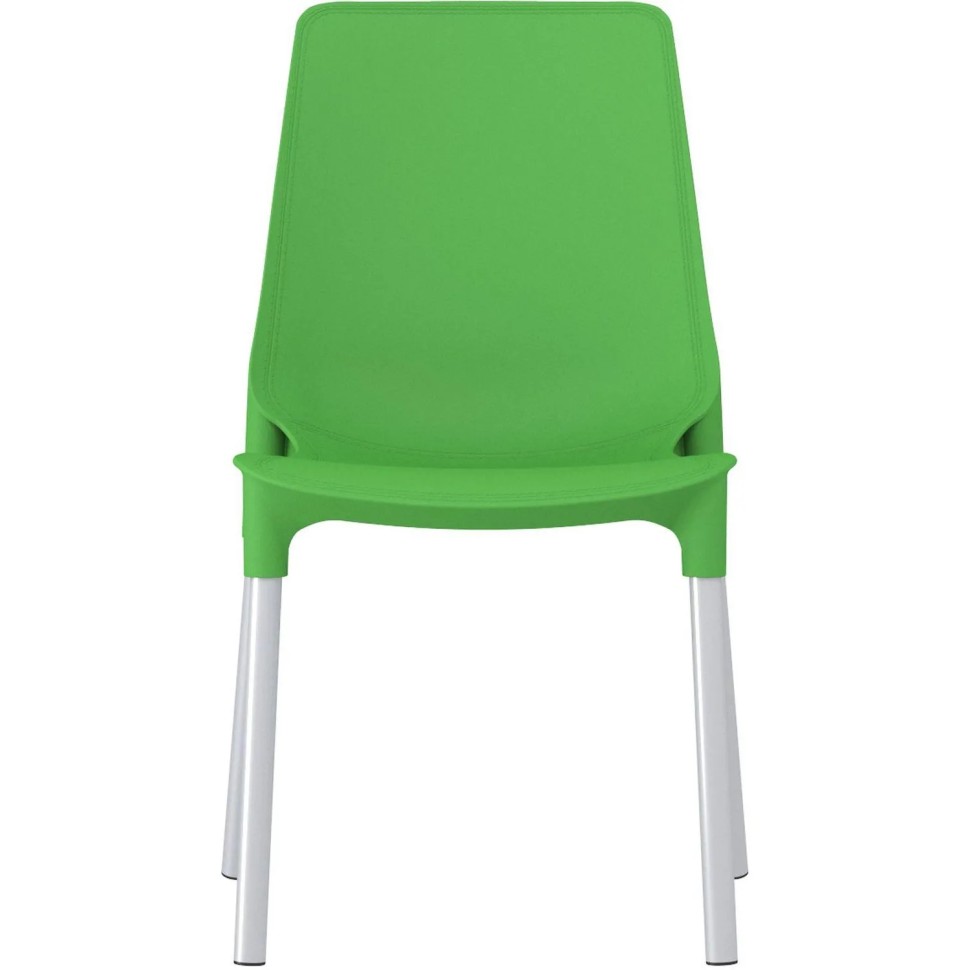 Стул для столовых EL_SHT-S75 пластик зеленый/хром лак 140361