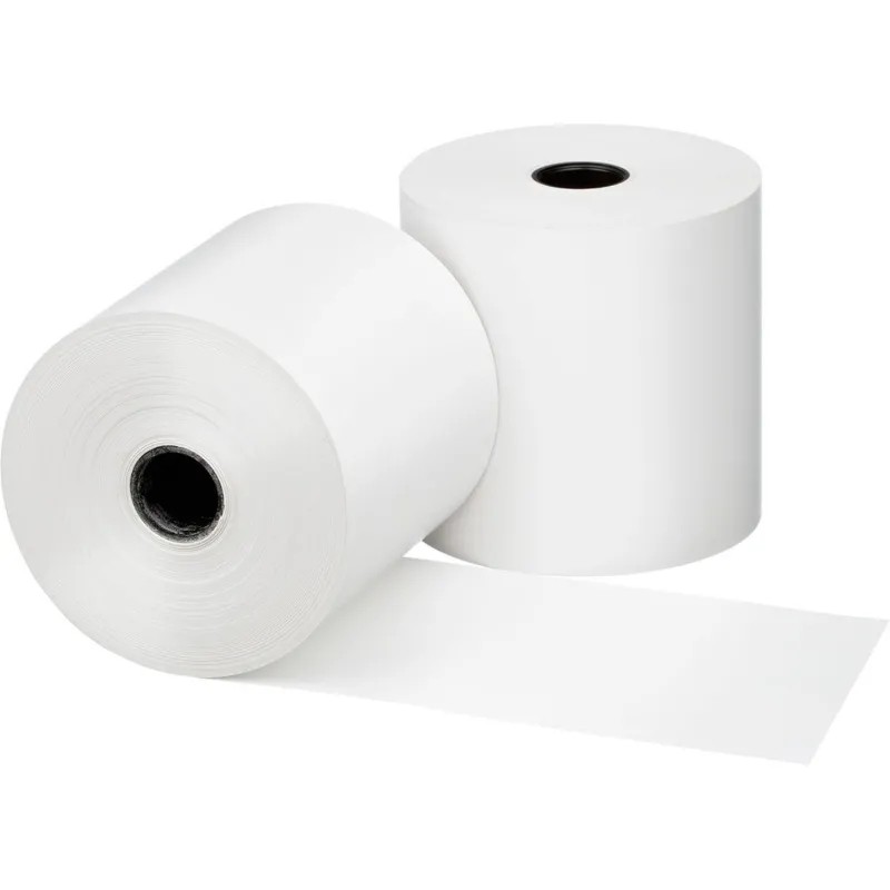 Ролики для касс 57 мм 70 мм вт.12 т/б 70 гр/м2, 10  шт/уп(спайка)