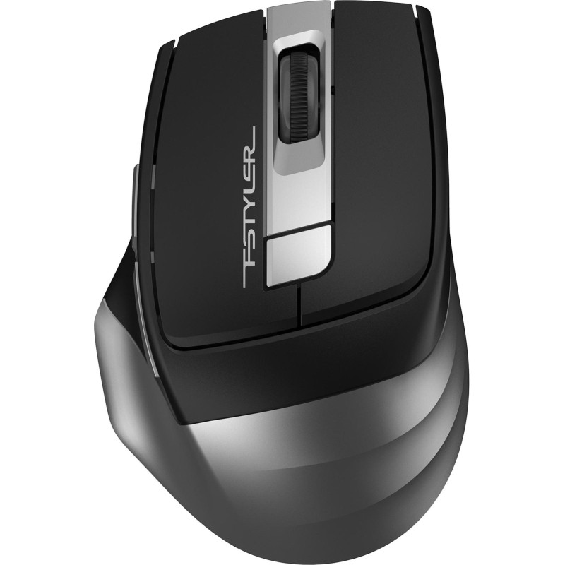 Мышь компьютерная A4Tech Fstyler FG35S серый/черный/2000dpi/WLS/5but
