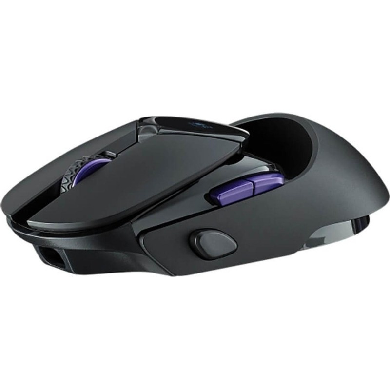 Мышь компьютерная RAPOO игровая, проводная/беспроводная VT960Pro - черный
