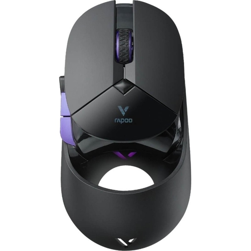 Мышь компьютерная RAPOO игровая, проводная/беспроводная VT960Pro - черный