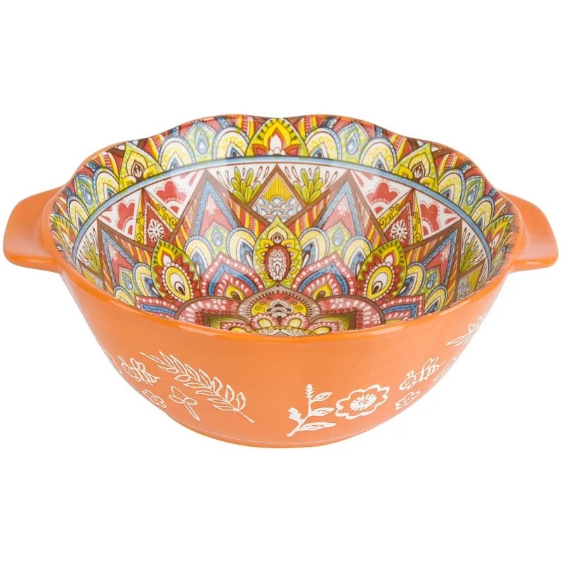Набор форм для запекания Arabesque (оранжев) 23,6х20х8,4см v=1500мл 6шт/уп
