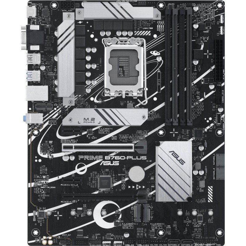 Материнская плата ASUS PRIME B760-PLUS, s1700 4xDDR5 ATX