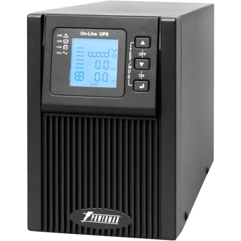 ИБП Powerman Online 1000 Plus, LCD, дв.преоб.,1000ВА/900Вт,2 EURO,без бат