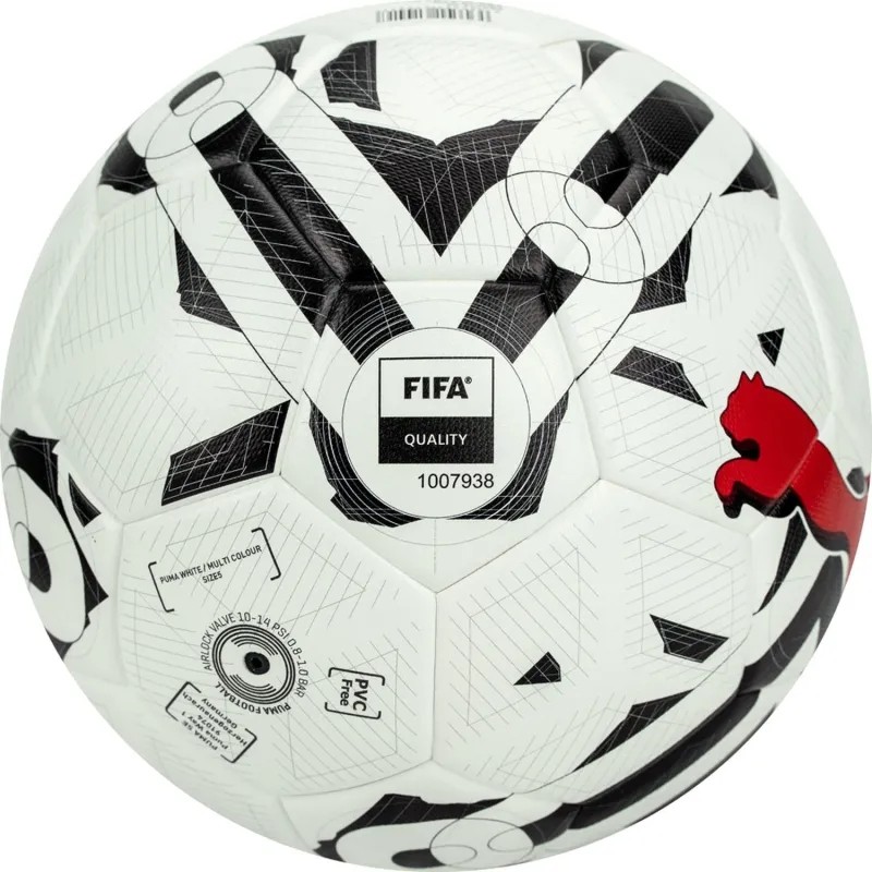 Мяч футб. PUMA Orbita 3 TB, 08377703, р.4, FIFA Quality, 32 пан,бело-черный
