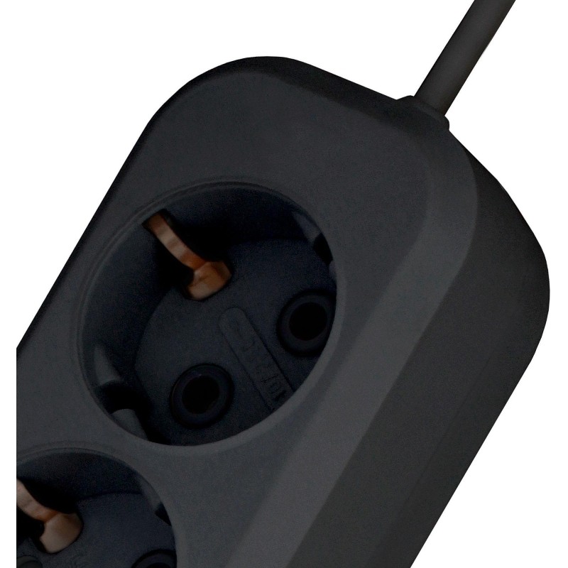 Удлинитель PROGIX US3GXB3 3р/3м черный, 3х0,75мм, 10А/2200Вт