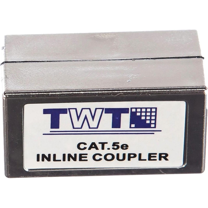 Адаптер проходной TWT TWT-CP45STP5E RJ-45, экранированный, категории 5е