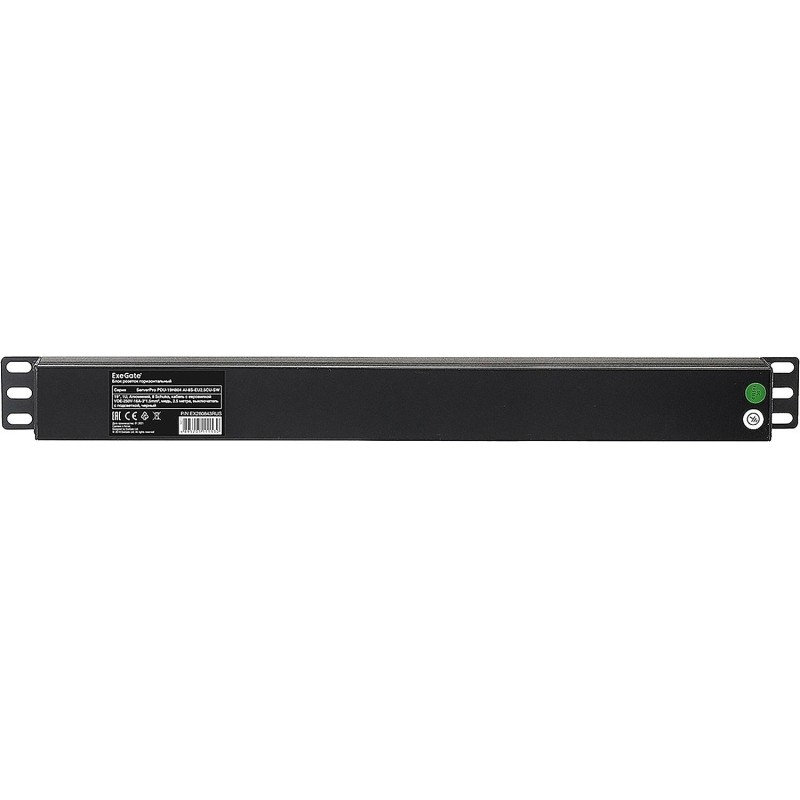 Блок розеток ExeGate ServerPro PDU-19H804 Al-8S-EU2.5CU-SW(EX280843RUS)