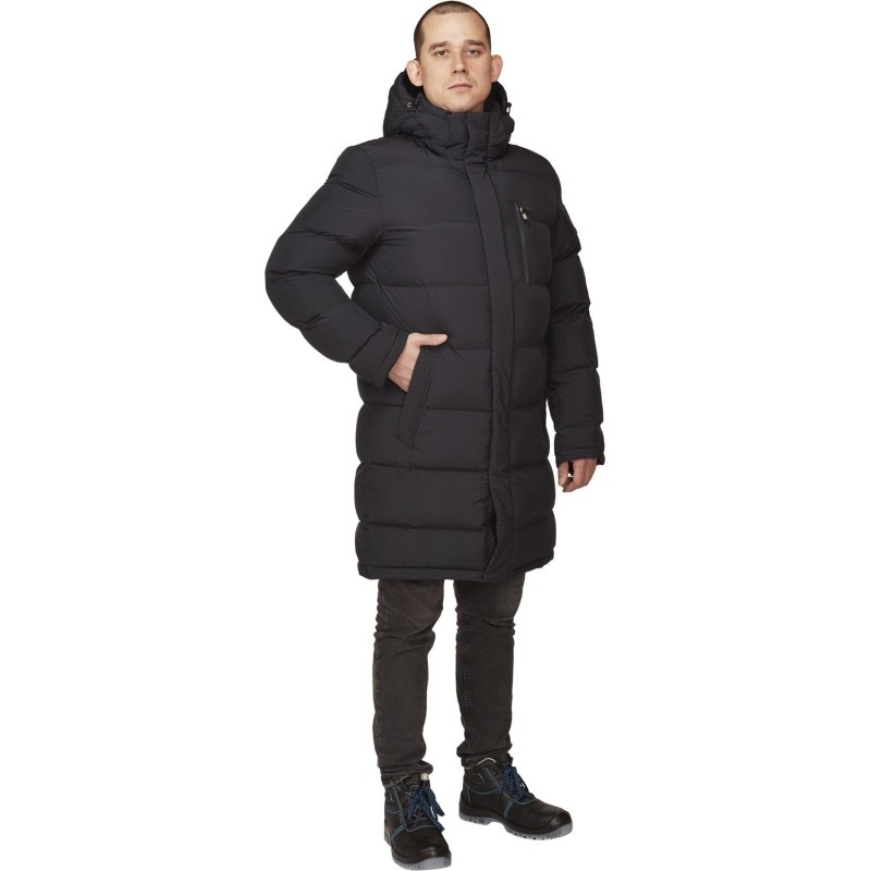 Куртка-парка муж.с капюшоном ТМ Vizani цв.синий(р-p XL)