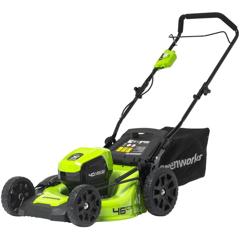 Газонокосилка аккумуляторная Greenworks 40V, 46 см, б/щ 2514407UB