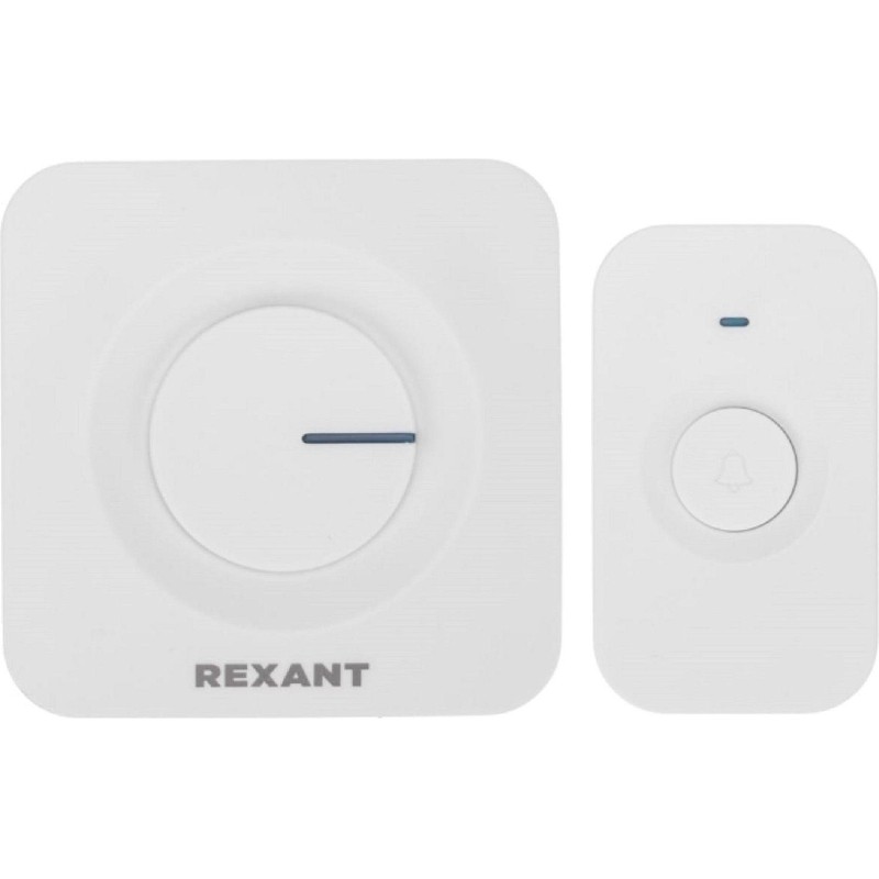 Звонок дверной беспроводной c цифровым кодированием белый Rexant