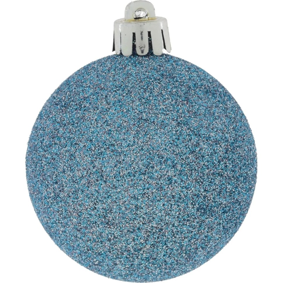 Набор шаров Украшение НГ D 6 см, L11,5 W6 H17 см 6шт 764220