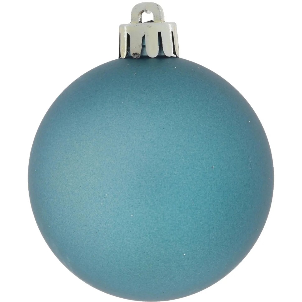 Набор шаров Украшение НГ D 6 см, L11,5 W6 H17 см 6шт 764220