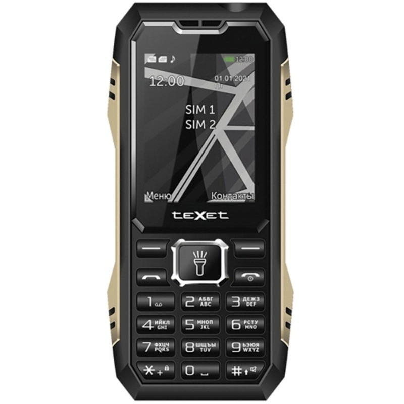 Мобильный телефон teXet TM-D424 цвет черный