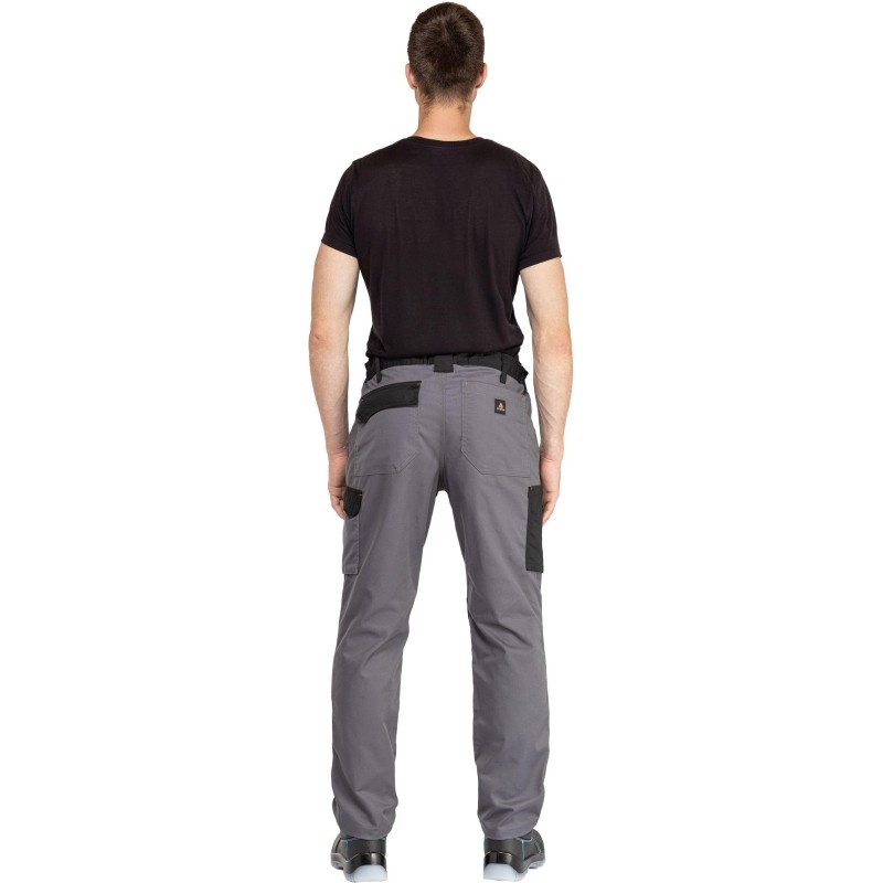 Брюки рабочие летние мужские MACH2 сер/оранж р.3XL (арт.M2PA3GO3X)