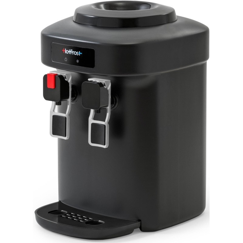 Кулер для воды HotFrost D65EN чёрный, электронное охлаждение, настольный