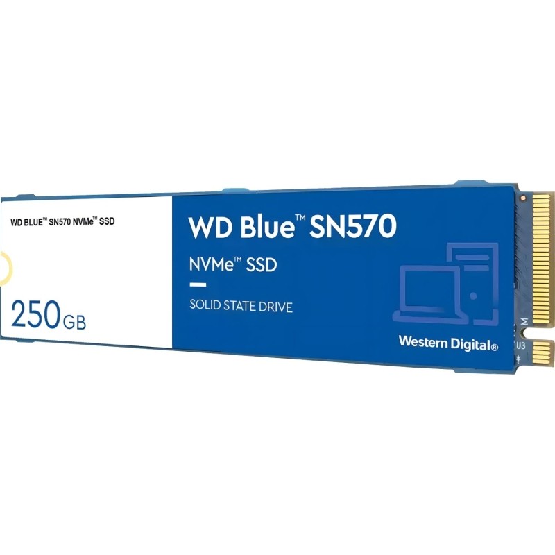 SSD накопитель WD BLUE SN570 250Gb M.2 NVMe(WDS250G3B0C)