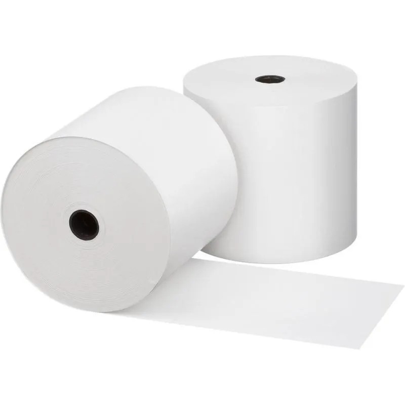 Ролики для касс 80 мм 70 м, вт. 12, т/б 44 гр/м2, 4 шт/упак (спайка)