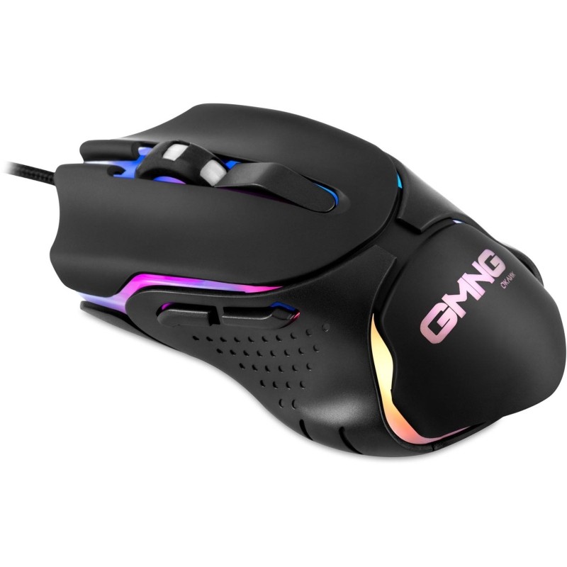 Мышь компьютерная Oklick 703GM черный оптическая 3600dpi/6but (1533541)
