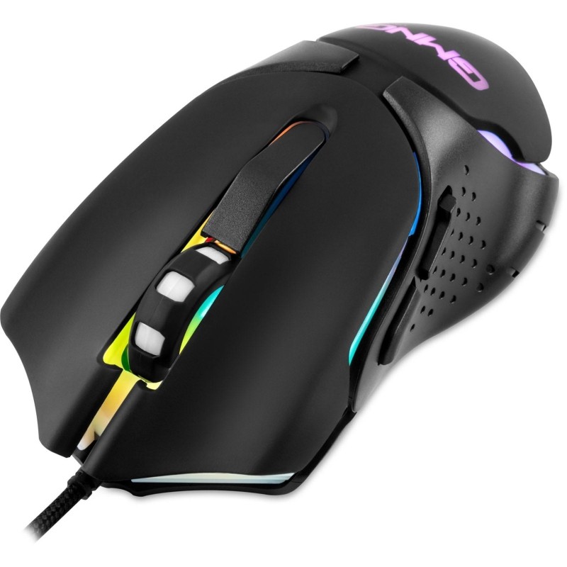 Мышь компьютерная Oklick 703GM черный оптическая 3600dpi/6but (1533541)