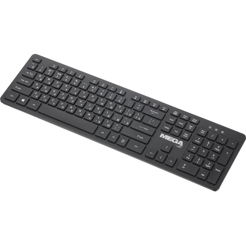 Клавиатура ProMega jet WK001 USB WLS radio/1 ААА/черный