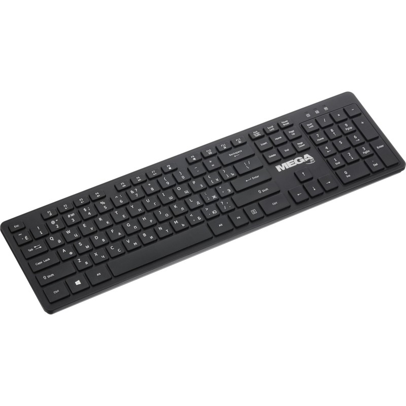 Клавиатура ProMega jet WK001 USB WLS radio/1 ААА/черный