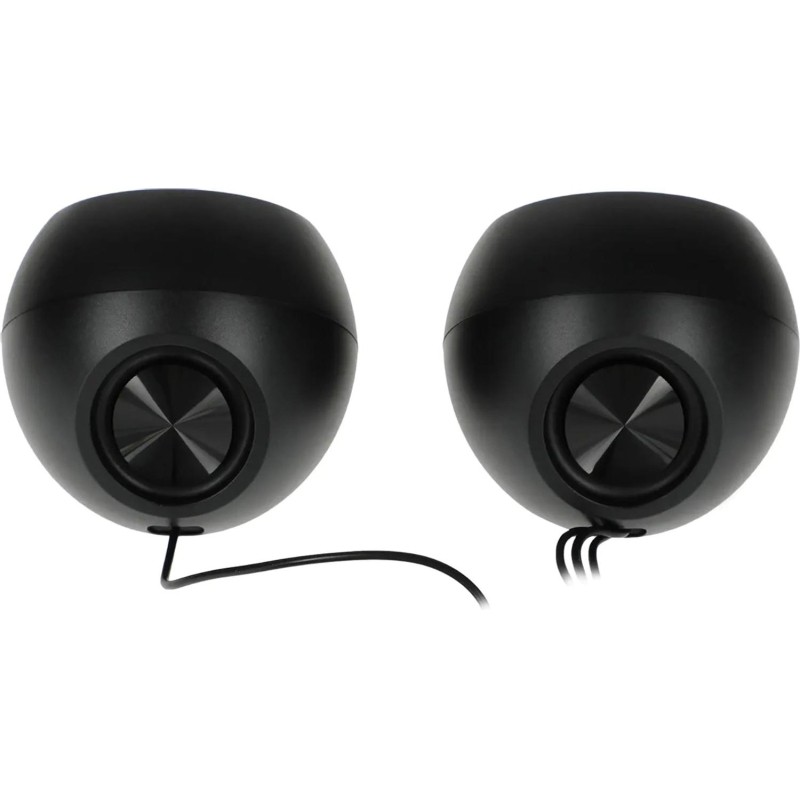 Колонки Creative Pebble MF1680 2.0 черный 4.4Вт (51MF1680AA000)