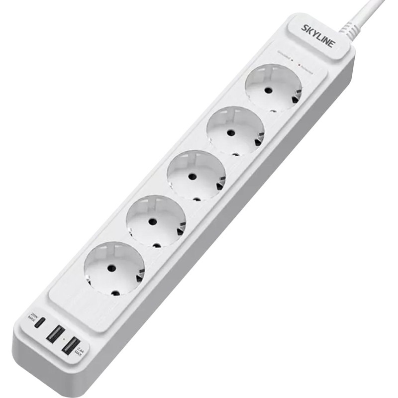 Сетевой фильтр SKYLINE USP-550 White PD3.0(S00003688)