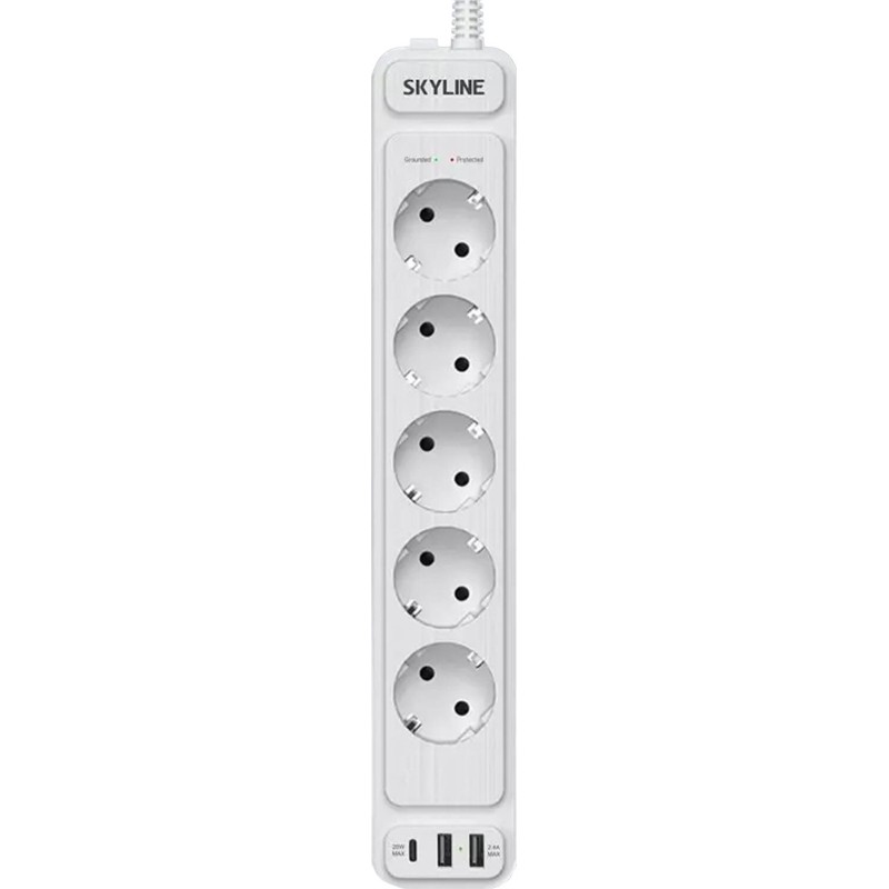 Сетевой фильтр SKYLINE USP-550 White PD3.0(S00003688)