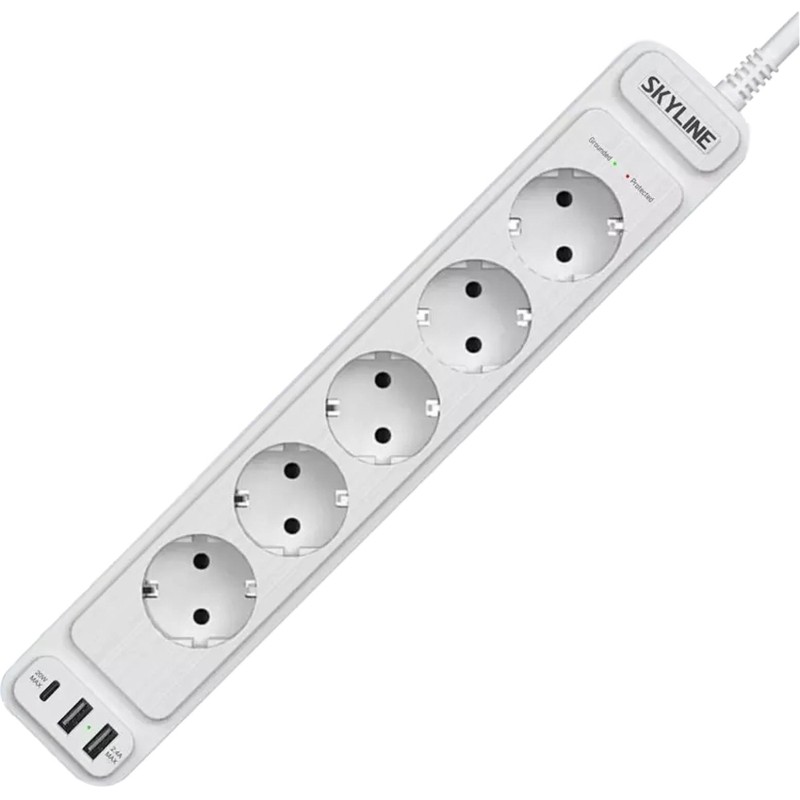 Сетевой фильтр SKYLINE USP-550 White PD3.0(S00003688)