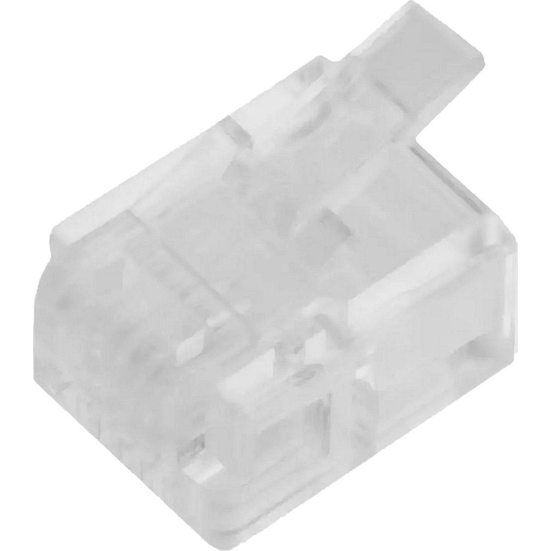 Коннектор TWT TWT-PL12-6P4C/100 RJ12 д/кабеля 4-ех контактный, 100шт/уп