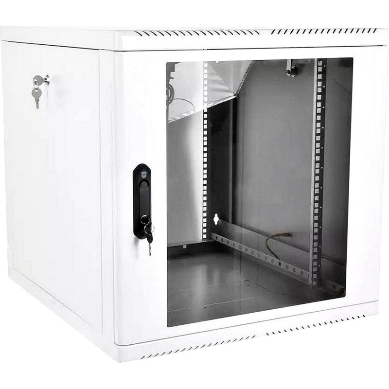 Шкаф настенный телеком. ЦМО разб. 12U (600x520), дв. стекло (ШРН-М-12.500)