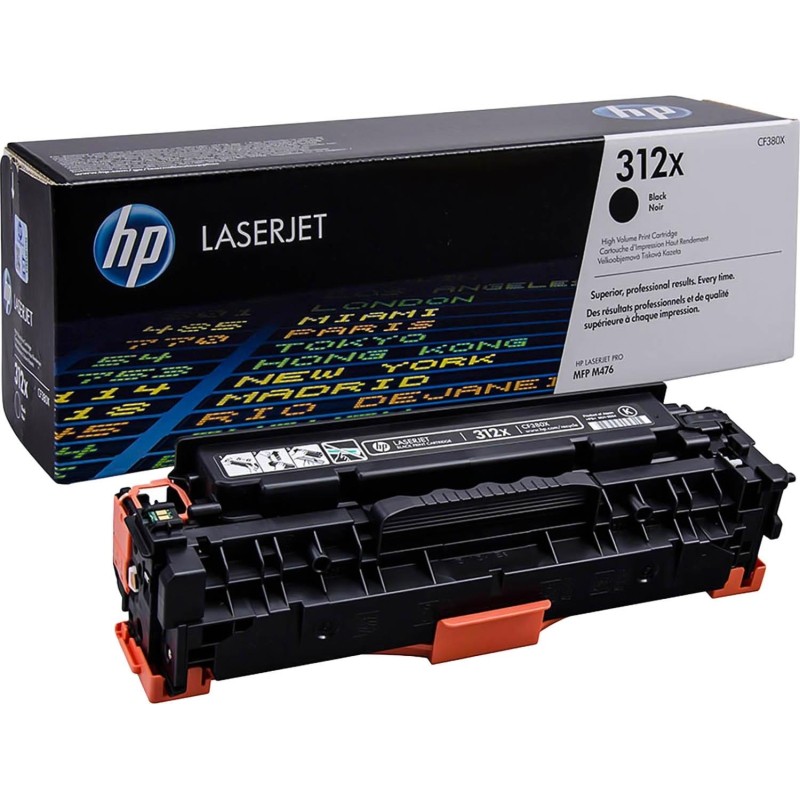 Картридж лазерный HP 312X CF380X чер. пов.емк. для LJ Pro M476