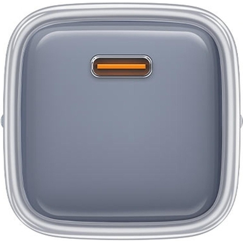 Зарядное устройство ACEFAST A53  PD30W GaN (USB-C),сетевое,серый металлик
