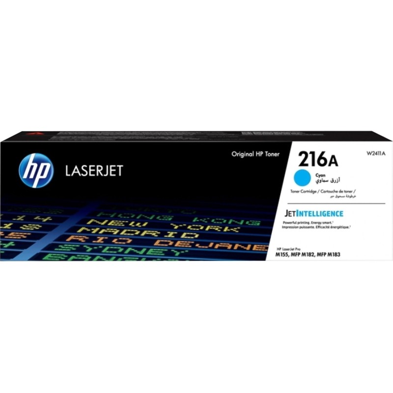 Картридж лазерный HP 216A W2411A гол. для LaserJet Pro MFP M182/M183