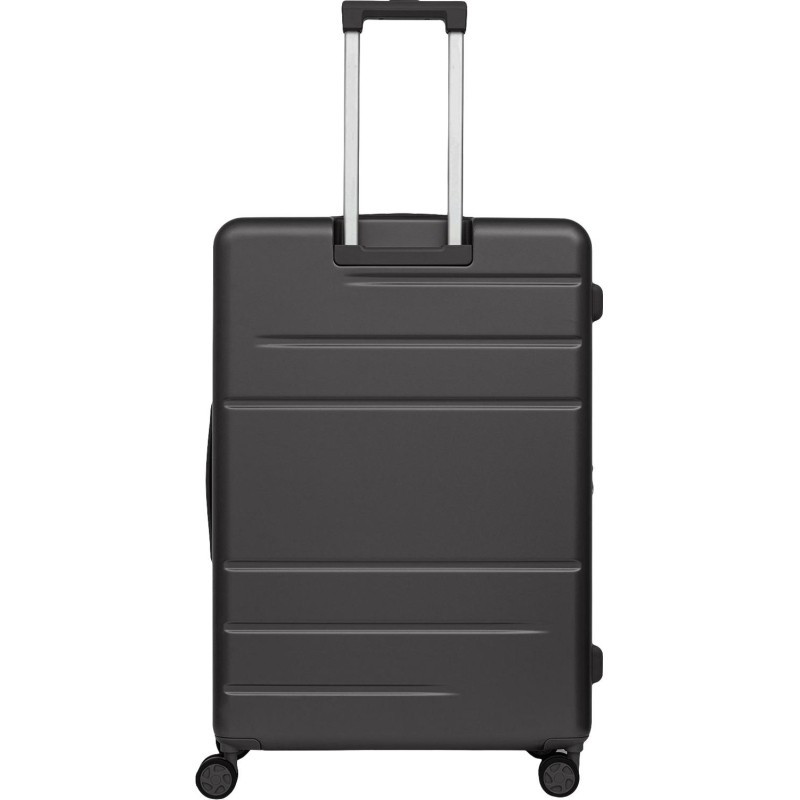 Чемодан 4-х колесный 100% поликарбонат, FABRETTI,53X78X31,серый,EN1030-28-3