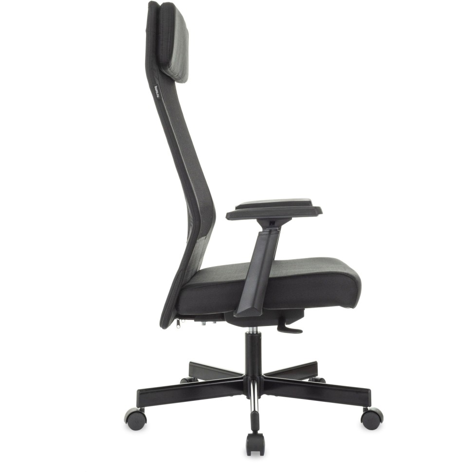 Кресло VB_Бюрократ T-995 черный TW-01 сетка/ткань крестов. металл черный Кресло VB_Бюрократ T-995 черный TW-01 сетка/ткань крестов. металл черный