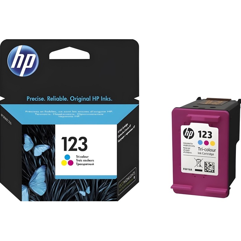 Картридж струйный HP 123 F6V16AE CMY цв. для DJ 2130