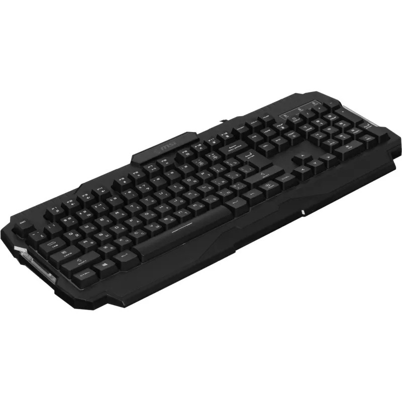 Клавиатура MSI FORGE GK100 RU черн.USB/gamer/LED(S11-04RU252-HH9)каб.1.5м