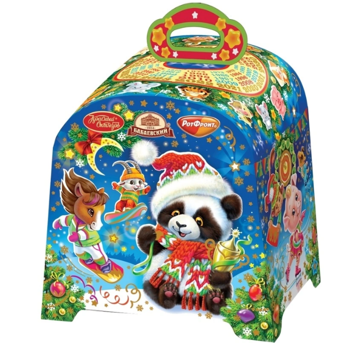 Новогодний сладкий подарок Объединенные кондитеры Шоколадный зодиак 1000 г