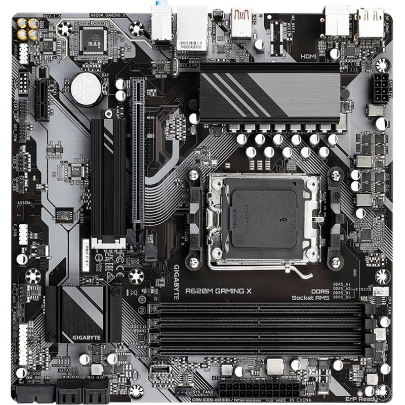 Материнская плата Gigabyte (A620M GAMING X)SocketAM5 AMD A620 4xDDR5 mATX