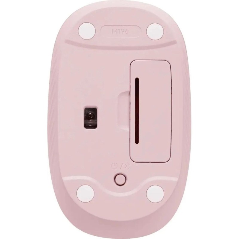 Мышь компьютерная Logitech M196 1000dpi беспров. BT (910-007317)розовый
