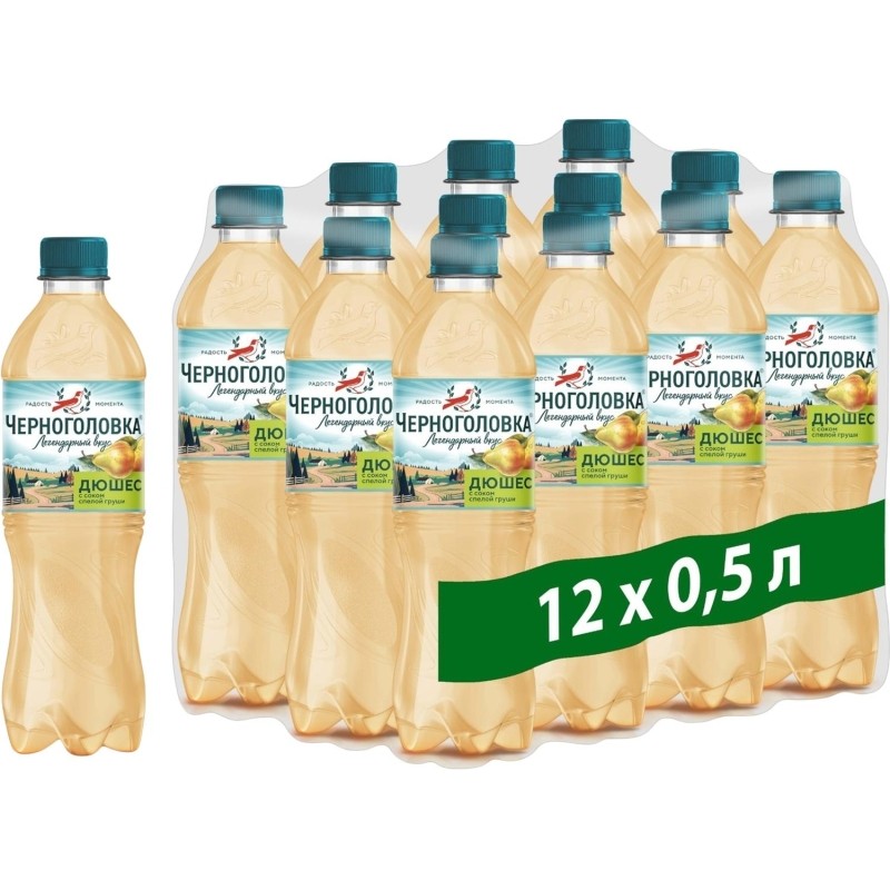 Напиток Дюшес Черноголовка Пэт 0,5л