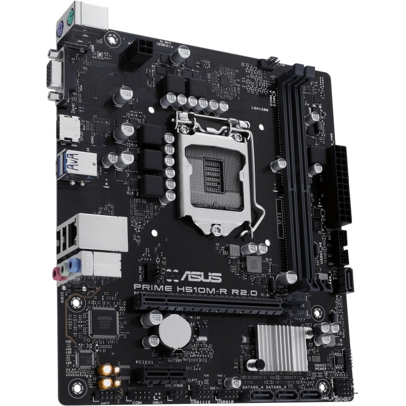 Материнская плата Asus PRIME H510M-R R2.0-SI s1200 Intel H470 2xDDR4 mATX