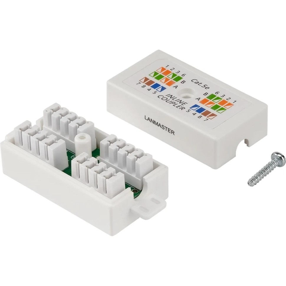 Соединитель LANMASTER LAN-CNB-UTP5E неэкранированный, кат.5Е